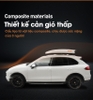 Bộ giá nóc ô tô Maxxis dạng phi thuyền (đã bao gồm thanh ngang và dụng cụ lắp đặt)