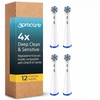 (Hộp 4) Đầu bàn chải điện 9pmcare iO lắp cho Oral-B iO Series