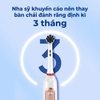 Đầu thay bàn chải điện 9pmcare Charcoal Daily Clean tương thích với Oral-B Vitality/Pro/Smart/Genius