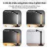 Đèn bàn làm việc thông minh bảo vệ mắt xoay 360° Tuya Wifi Connect HFW-002 (Tương thích Google Assistant)