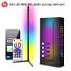 Đèn LED RGB đứng thông minh Tuya trang trí phòng khách, phòng làm việc (điều khiển App, trợ lý ảo Google, Alexa)