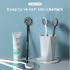 Dụng cụ vệ sinh lưỡi J.betters, cạo lưỡi Silicon hàng Nhật sạch êm