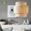 Đèn chùm tre thủ công Ikea Sinnerlig phong cách tối giản