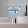 Gói 12 tháng thay đầu bàn chải điện Oral-B