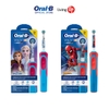 Bàn chải điện trẻ em Oral-B Vitality Kids Spiderman/Frozen (Mẫu mới 2026)