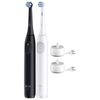Set 2 bàn chải điện Oral-B iO Series 2 Twinpack (Đen/Trắng)