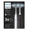 Set 2 chiếc bàn chải điện Philips Sonicare 2300 (Đen/Trắng)