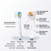 Combo 12 Đầu Bàn Chải 9pmcare Tương Thích Philips Sonicare (6 AIO Sạch Sâu & 6 US Lông Siêu Mềm)