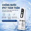 Máy tăm nước cầm tay 9pmcare C5 100 mức xung nước, bình chứa nước 320ml
