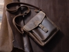 Túi đeo chéo da bò nam Messenger bag basic