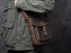 Túi đeo chéo da bò nam Messenger bag basic
