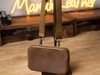 Túi đeo hông bằng da thật đựng điện thoại, bao da đeo thắt lưng mẫu ngang Manuk Leather
