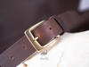 Thắt lưng BF5S 2.8cm bản nhỏ | Khoá đồng thau nguyên chất Solid Brass | Da bò nguyên miếng tặng đinh đục