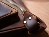 Túi đeo bụng, túi bao tử da bò sáp, túi đeo hông cổ điển Fanny pack vintage bag Manuk Leather