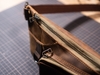 Túi đeo bụng, túi bao tử da bò sáp, túi đeo hông cổ điển Fanny pack vintage bag Manuk Leather
