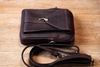Túi đeo chéo da mini khóa sập cổ điển cá tính - Messenger mini pocket manuk leather - Da bò sáp crazy horse cao cấp