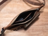 Túi đeo bụng, túi bao tử da bò sáp, túi đeo hông cổ điển Fanny pack vintage bag Manuk Leather