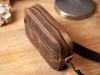 Túi đeo chéo nam da bò sáp đơn giản. Túi da nam Messenger basic Manuk Leather 7in crazy horse leather