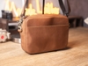 Túi đeo chéo nam đơn giản. Túi da nam đeo chéo Messenger basic Manuk Leather 7in
