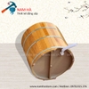thùng gỗ xông toàn thân dáng tròn cao cấp