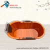 bồn tắm gỗ cao cấp bọc da giá rẻ