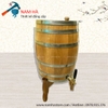 Thùng rượu gỗ sồi 50 Lít dáng dứng