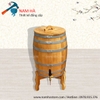 Thùng gỗ sồi ngâm hoa quả