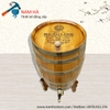 Thùng rượu gỗ sồi 50 Lít dáng dứng