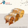 Thùng rượu gỗ sồi 100 lít Vòi Crom