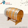 Thùng gỗ sồi 50 lít nhập khẩu giá rẻ