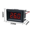 Vôn Kế 1 Chiều DC 3-35V 0.36 Inch 2 Dây Đo