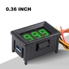 Vôn Kế 1 Chiều DC 3-35V 0.36 Inch 2 Dây Đo