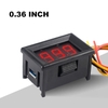 Vôn Kế 1 Chiều DC 3-35V 0.36 Inch 2 Dây Đo