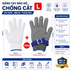Găng Tay Bảo Hộ Lao Động Chống Cắt Kim Loại