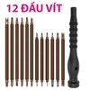 Bộ Tua Vít V29 Tay Cầm Chống Trượt 17 Món Nặng 130G