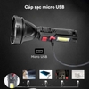 Đèn Pin Cầm Tay Nhỏ Gọn 830 Siêu Sáng Chiếu Xa 300m Chống Thấm Nước IP65