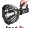Đèn Pin Siêu Sáng W591 Chiếu Xa 500m Chống Thấm Nước IPX6 Dung Lượng 8000mAh Kiêm Sạc Dự Phòng