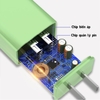 Củ Sạc Điện Thoại C73 Sạc Nhanh Điện Thoại 5V 2A 2 Cổng USB 10W Đa Màu Sáng Bóng 747576