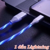 Cáp Sạc Điện Thoại C77 Dây Phát Sáng Hiệu Ứng Cực Đẹp Sử Dụng Cho Nhiều Loại Thiết Bị