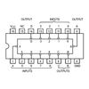 IC Logic 74LS147 DIP16