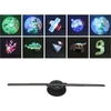 Đèn Led Quay 3D Quảng Cáo Hologram WIFI Điều Khiển Qua APP Size 40cm
