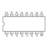 IC Logic 74LS153 DIP16