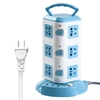 Ổ Cắm Điện Đứng 3 Tầng 12 Lỗ Cắm 3 Cổng Sạc USB