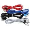 Dây Cáp Sạc Đa Năng Bọc Dù Siêu Bền 3 Trong 1 Đầu Sạc iPhone Lightning, Android Micro USB, Type C