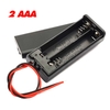 Đế Pin AAA Nối Tiếp Có Nắp Và Công Tắc