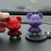 Bảng Số Điện Thoại Gắn Taplo Ô Tô Họa Tiết Gấu Bear Brick