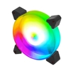 Quạt Tản Nhiệt Led RGB 12cm FAN Case Silent Hoạt Động Yên Tĩnh Chân Kết Nối 4 Pin
