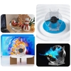 Led Quay 3D HOLOGRAM 1 Cánh 11cm Để Bàn Màn Hình Led Quảng Cáo, Trình Chiếu Độc Đáo