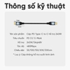Cáp Sạc Điện Thoại EMA Sạc Nhanh 240W Truyền Dữ Liệu 480Mb