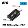 Đầu Chuyển Đổi Type-C Các Loại Hỗ Trợ Sạc Và Truyền Dữ Liệu 3.1